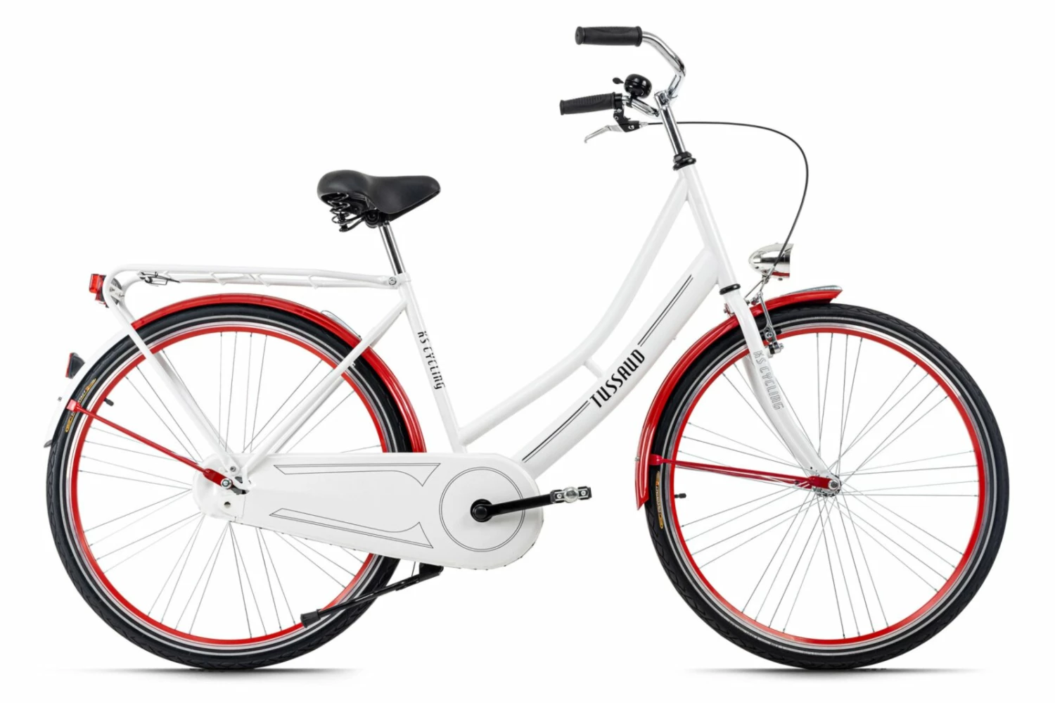 KS Cycling Hollandrad 28'' TUSSAUD - weiß-rot - 49 cm Rahmenhöhe 1 KS Cycling Hollandrad 28'' TUSSAUD - weiß-rot - 49 cm Rahmenhöhe