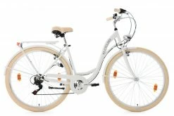 KS Cycling Damenfahrrad 28'' BALLOON - weiß - 48 cm Rahmenhöhe