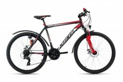 KS Cycling Mountainbike HARDTAIL ATB 26'' XTINCT - schwarz-rot - 46 cm Rahmenhöhe