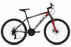 KS Cycling Mountainbike HARDTAIL 26'' XTINCT - schwarz-rot - 42 cm Rahmenhöhe