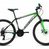 KS Cycling Mountainbike HARDTAIL 26'' XTINCT schwarz-grün - 50 cm Rahmenhöhe