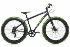 KS Cycling Fatbike CRUSHER 26'' - schwarz-grün - 46 cm Rahmenhöhe