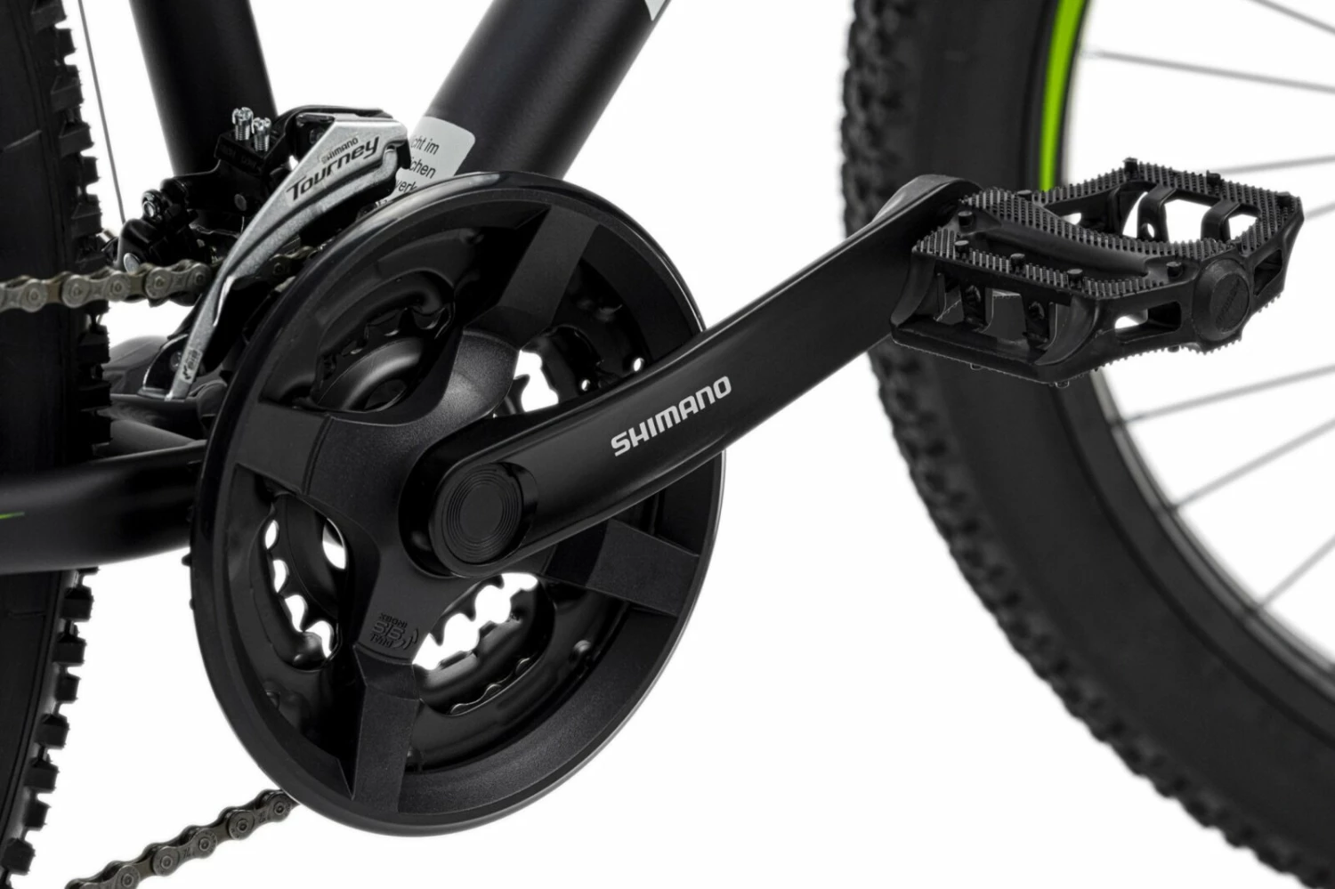 KS Cycling Mountainbike HARDTAIL 27,5'' PLUS XCEED - schwarz-grün - 46 cm Rahmenhöhe 2 KS Cycling Mountainbike HARDTAIL 27,5'' PLUS XCEED - schwarz-grün - 46 cm Rahmenhöhe – Bild 2