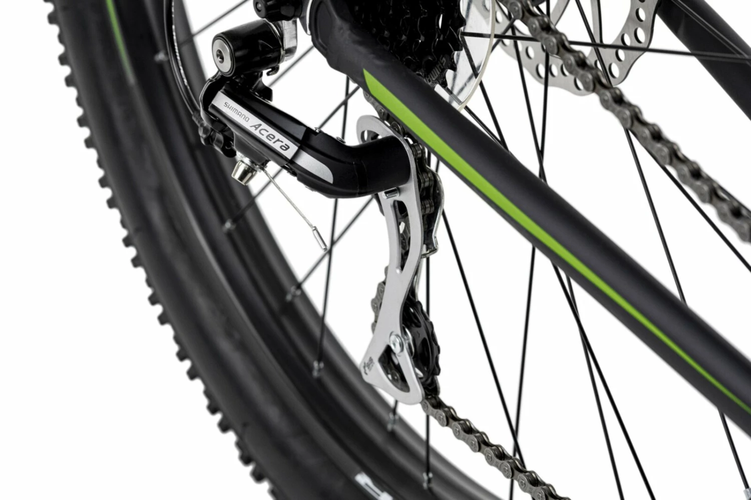 KS Cycling Mountainbike HARDTAIL 27,5'' PLUS XCEED - schwarz-grün - 46 cm Rahmenhöhe 3 KS Cycling Mountainbike HARDTAIL 27,5'' PLUS XCEED - schwarz-grün - 46 cm Rahmenhöhe – Bild 3