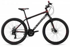 KS Cycling Mountainbike HARDTAIL 26'' XCEED - schwarz-rot - 50 cm Rahmenhöhe