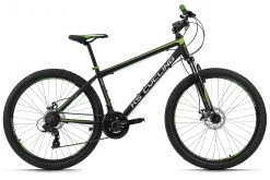 KS Cycling Mountainbike HARDTAIL 27,5'' XCEED - schwarz-grün - 42 cm Rahmenhöhe
