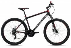KS Cycling Mountainbike HARDTAIL 27,5'' XCEED - schwarz-rot - 42 cm Rahmenhöhe