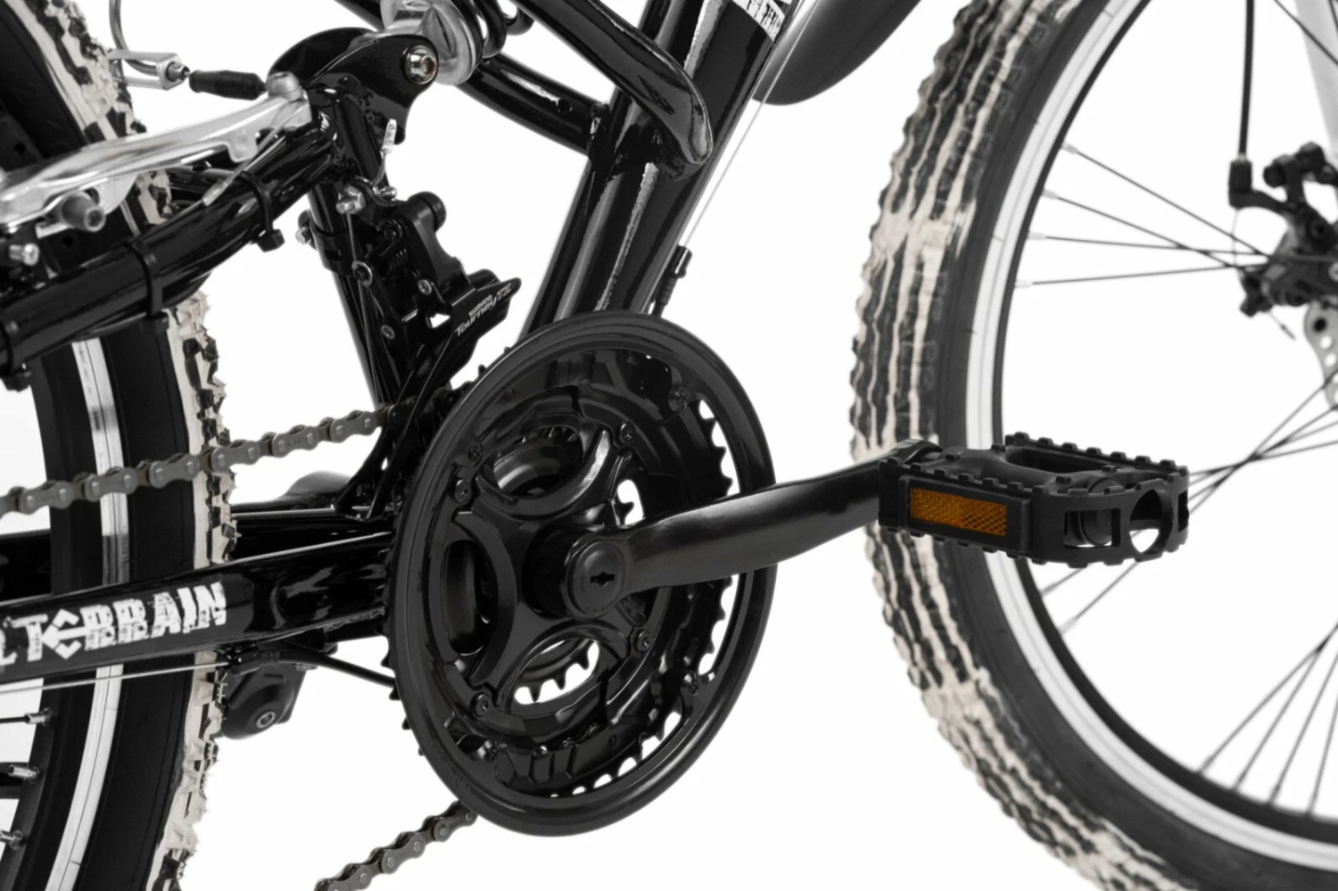 KS Cycling Kinder-Mountainbike ATB FULLY CRUSHER 24'' - schwarz-weiß - 36 cm Rahmenhöhe 2 KS Cycling Kinder-Mountainbike ATB FULLY CRUSHER 24'' - schwarz-weiß - 36 cm Rahmenhöhe – Bild 2