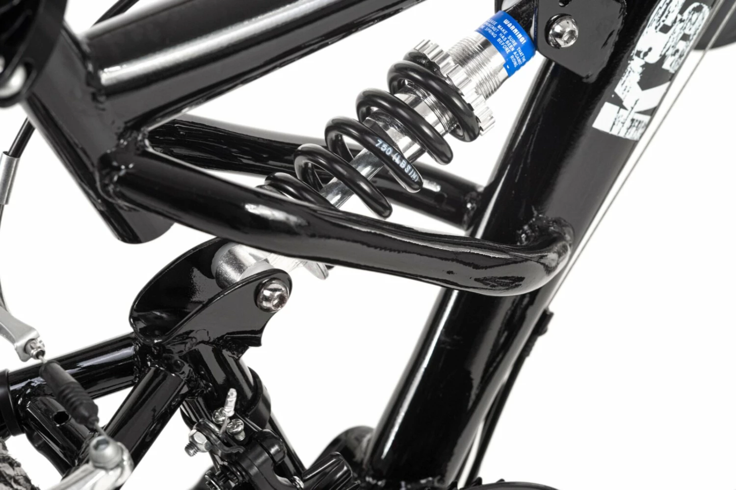 KS Cycling Kinder-Mountainbike ATB FULLY CRUSHER 24'' - schwarz-weiß - 36 cm Rahmenhöhe 4 KS Cycling Kinder-Mountainbike ATB FULLY CRUSHER 24'' - schwarz-weiß - 36 cm Rahmenhöhe – Bild 4