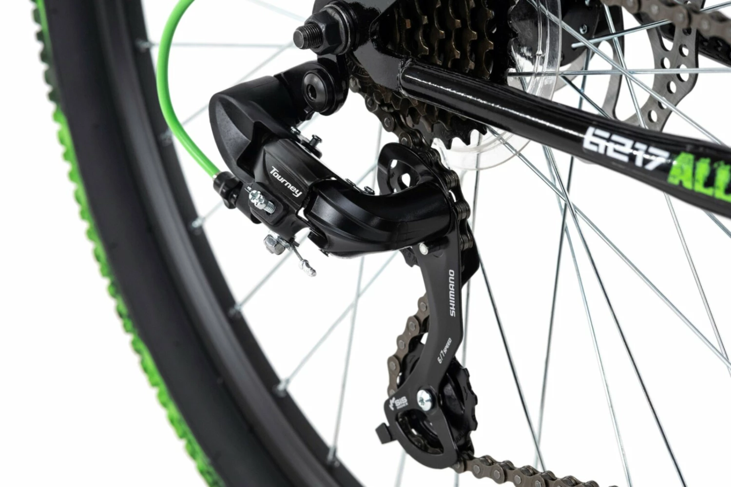 KS Cycling Mountainbike FULLY 26'' CRUSHER - schwarz-grün - 44 cm Rahmenhöhe 3 KS Cycling Mountainbike FULLY 26'' CRUSHER - schwarz-grün - 44 cm Rahmenhöhe – Bild 3