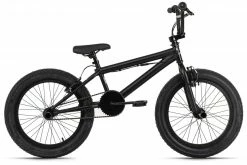 KS Cycling BMX-Bike Freestyle FATT 20" - schwarz matt - 28 cm Rahmenhöhe