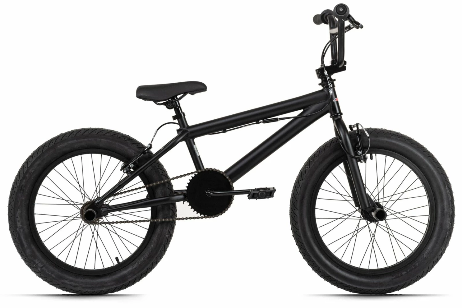 KS Cycling BMX-Bike Freestyle FATT 20" - schwarz matt - 28 cm Rahmenhöhe 1 KS Cycling BMX-Bike Freestyle FATT 20" - schwarz matt - 28 cm Rahmenhöhe