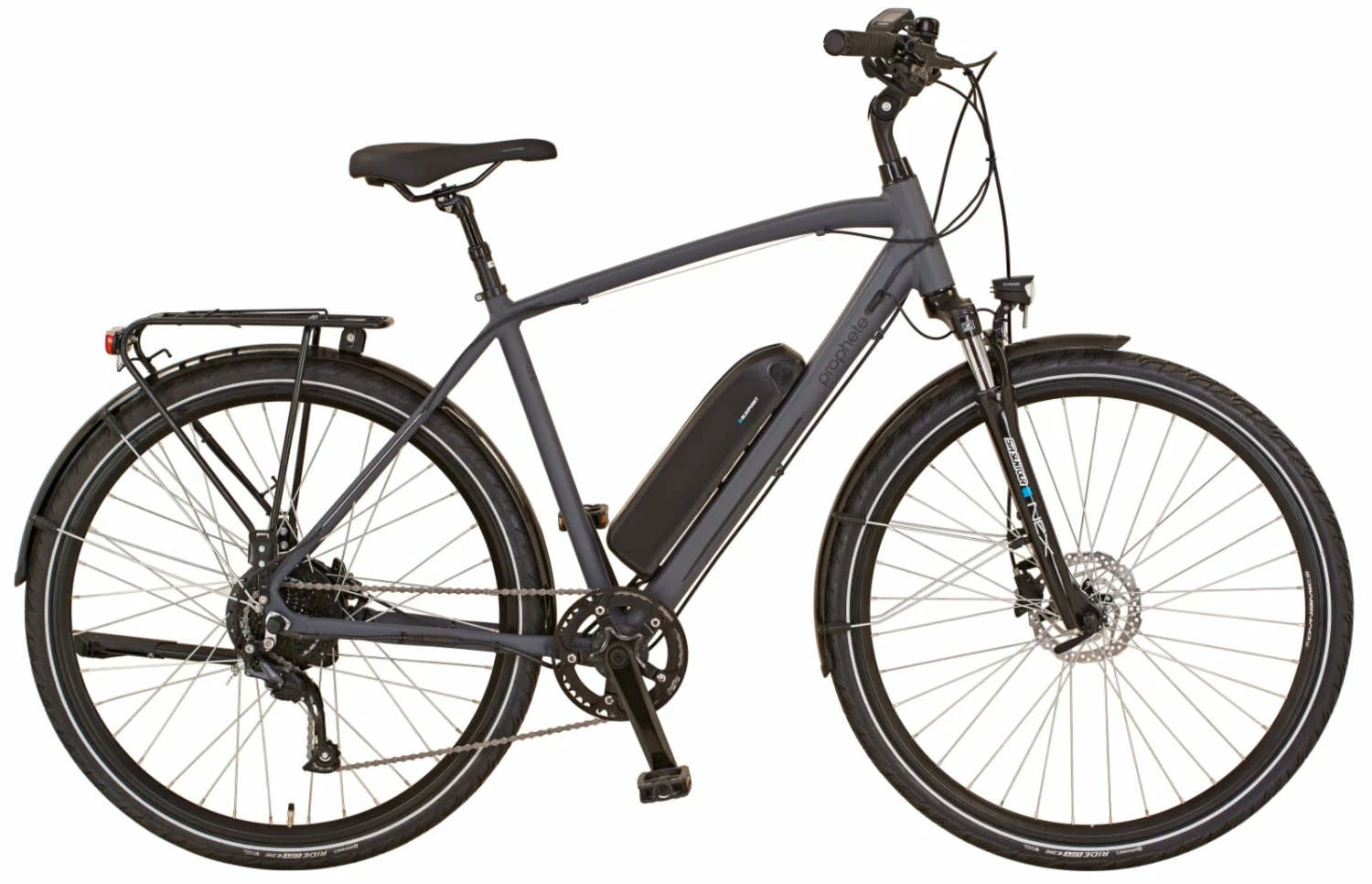 PROPHETE ENTDECKER Herren Trekking E-Bike 28'' - grau - Rahmenhöhe 52 cm 1 PROPHETE ENTDECKER Herren Trekking E-Bike 28'' - grau - Rahmenhöhe 52 cm