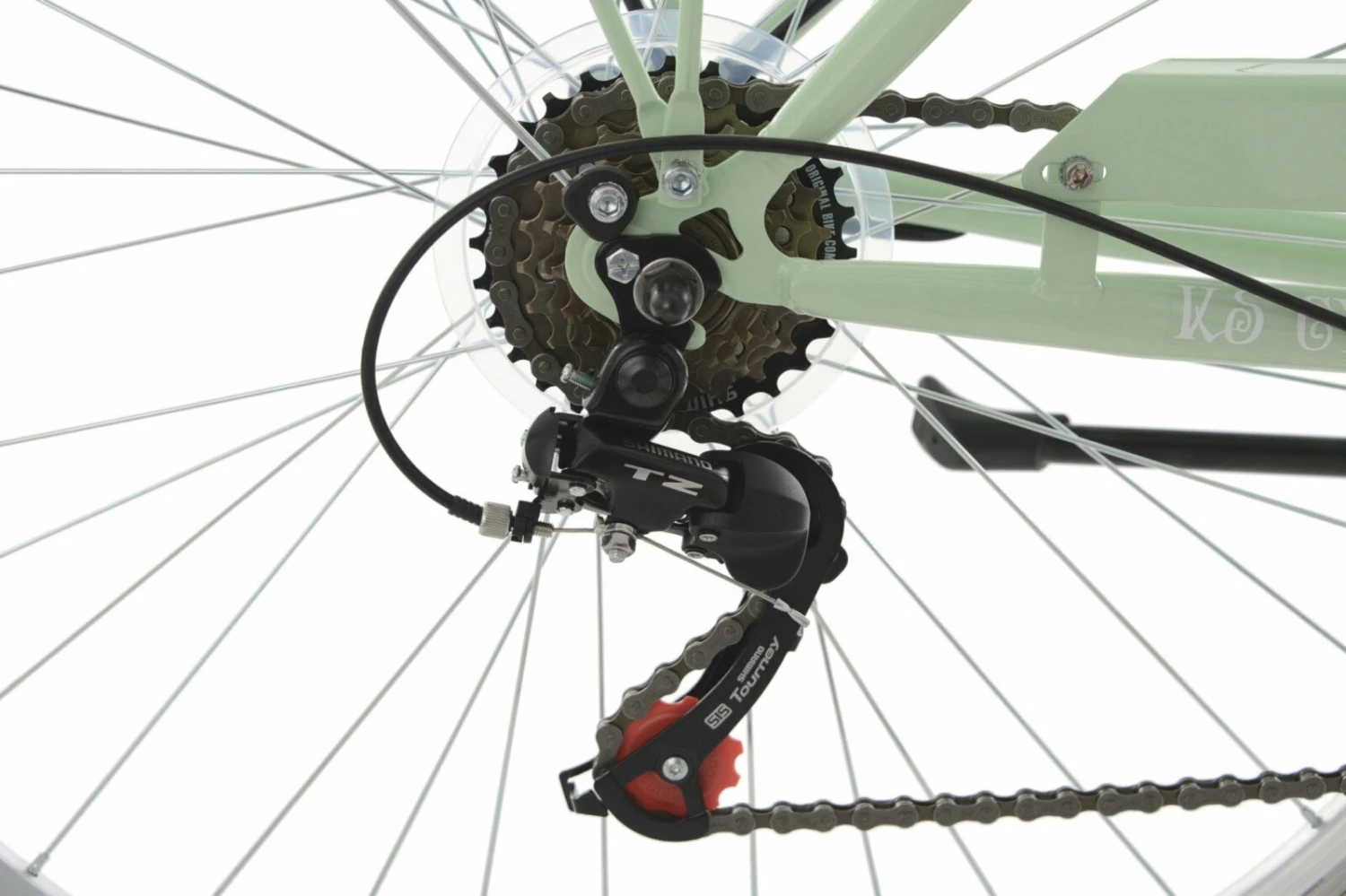 KS Cycling Damenfahrrad 28'' CASINO - mint - Sattel weiß - Rahmenhöhe 48 cm 3 KS Cycling Damenfahrrad 28'' CASINO - mint - Sattel weiß - Rahmenhöhe 48 cm – Bild 3