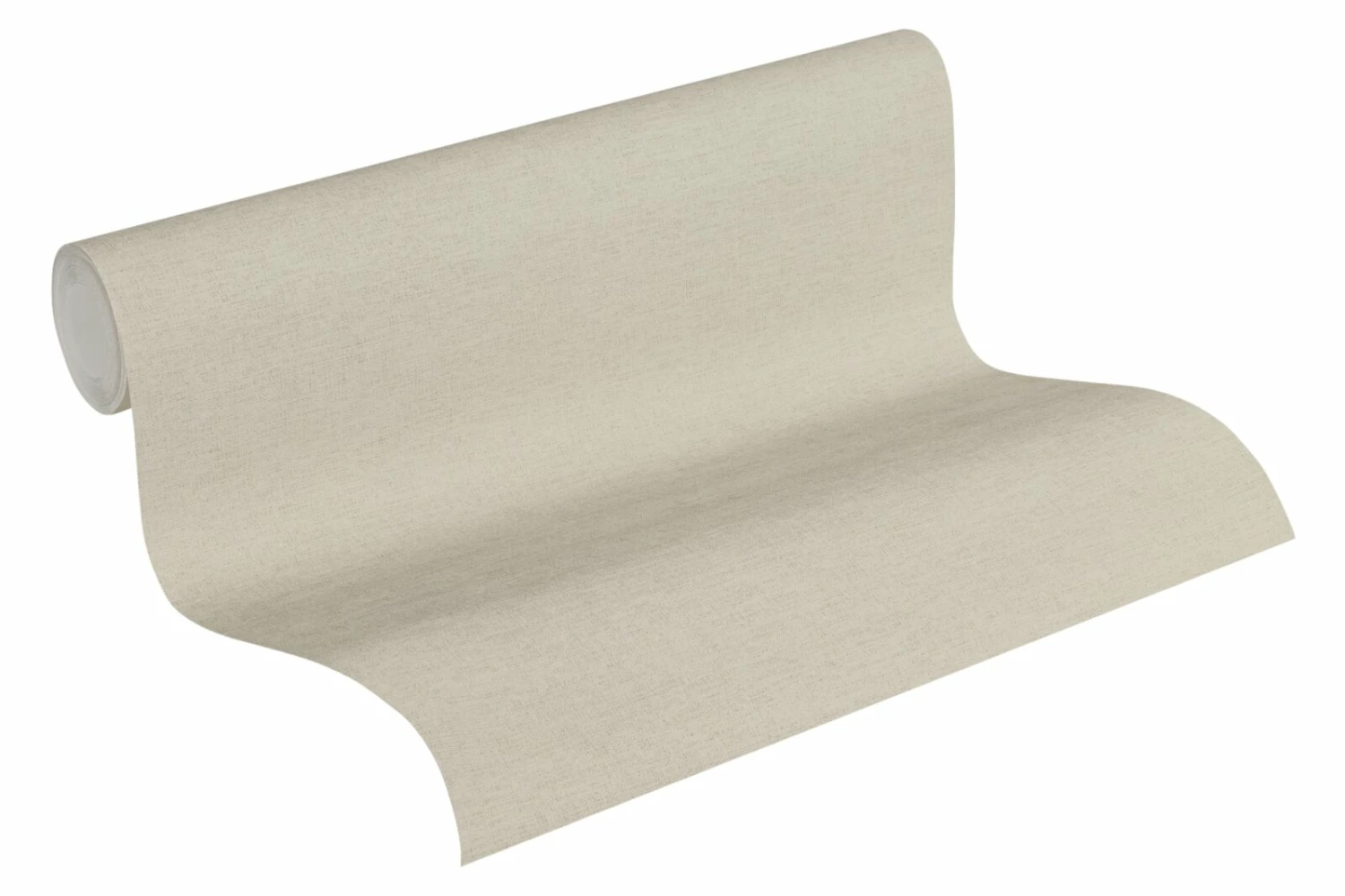 Vliestapete CUBA - beige-grau - uni - 10 Meter 2 Vliestapete CUBA - beige-grau - uni - 10 Meter – Bild 2