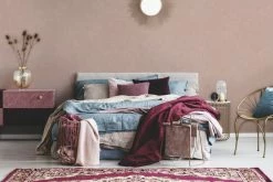 Vliestapete - Uni - rosa - 10 Meter -Baumarkt Verkaufsgeschäft 9005192700 03 1600Wx1600H