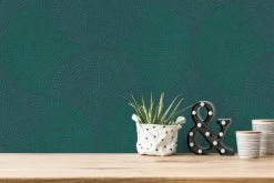 Vliestapete - Grafik - blau - 10 Meter -Baumarkt Verkaufsgeschäft 9005193600 04 1600Wx1600H