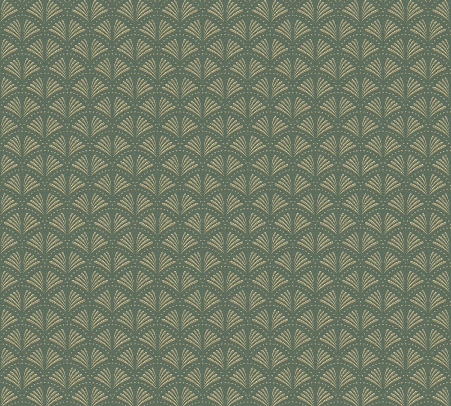 Vliestapete - grün-gold - Grafik - 10 Meter 1 Vliestapete - grün-gold - Grafik - 10 Meter