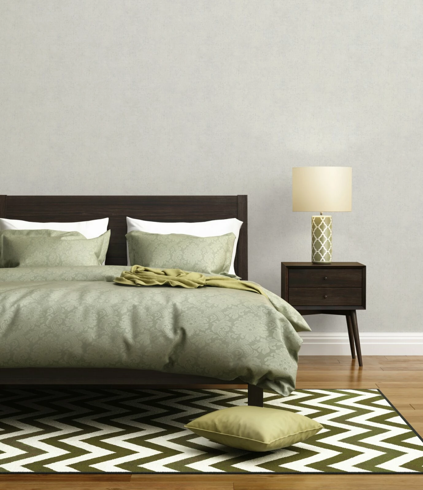 Vliestapete - weiß glänzend - Struktur - 10 Meter 4 Vliestapete - weiß glänzend - Struktur - 10 Meter – Bild 4