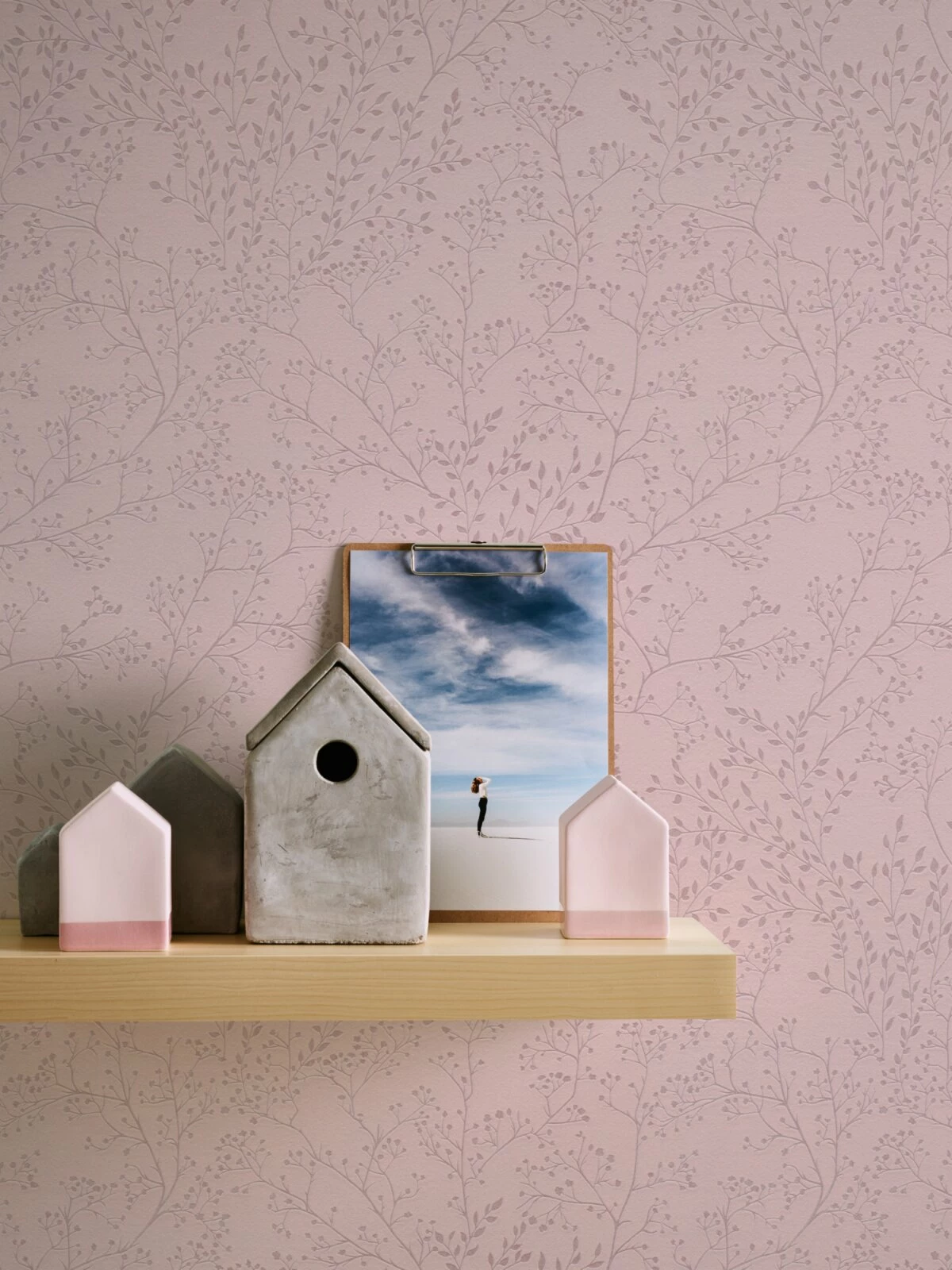 Vliestapete - rosa - Blumen - 10 Meter 3 Vliestapete - rosa - Blumen - 10 Meter – Bild 3