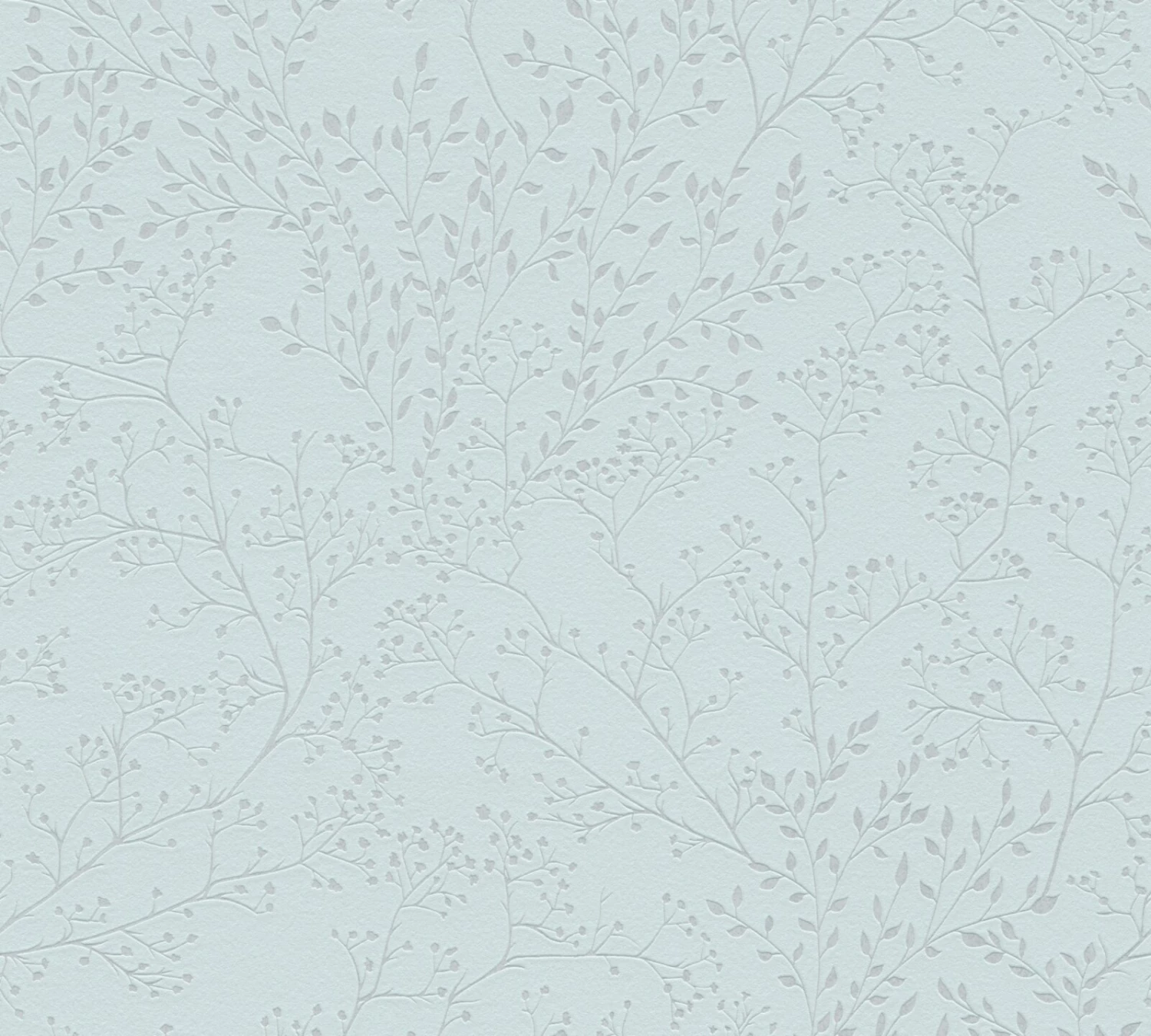 Vliestapete - türkis - Blumen - 10 Meter 1 Vliestapete - türkis - Blumen - 10 Meter