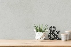 Vliestapete - grau - Blumen - 10 Meter -Baumarkt Verkaufsgeschäft 9005200100 04 1600Wx1600H