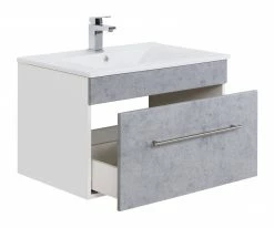 Waschtisch VIVA - Beton - weiß - mit Waschbecken - 75 cm 6 Waschtisch VIVA - Beton - weiß - mit Waschbecken - 75 cm -Baumarkt Verkaufsgeschäft 9005255800 03 1600Wx1600H