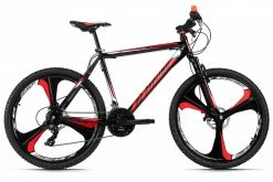 KS Cycling Mountainbike HARDTAIL 26'' SHARP - schwarz-rot - 46 cm