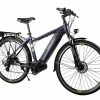 MAXTRON Trekking E-Bike MT13X - blau matt - 28"