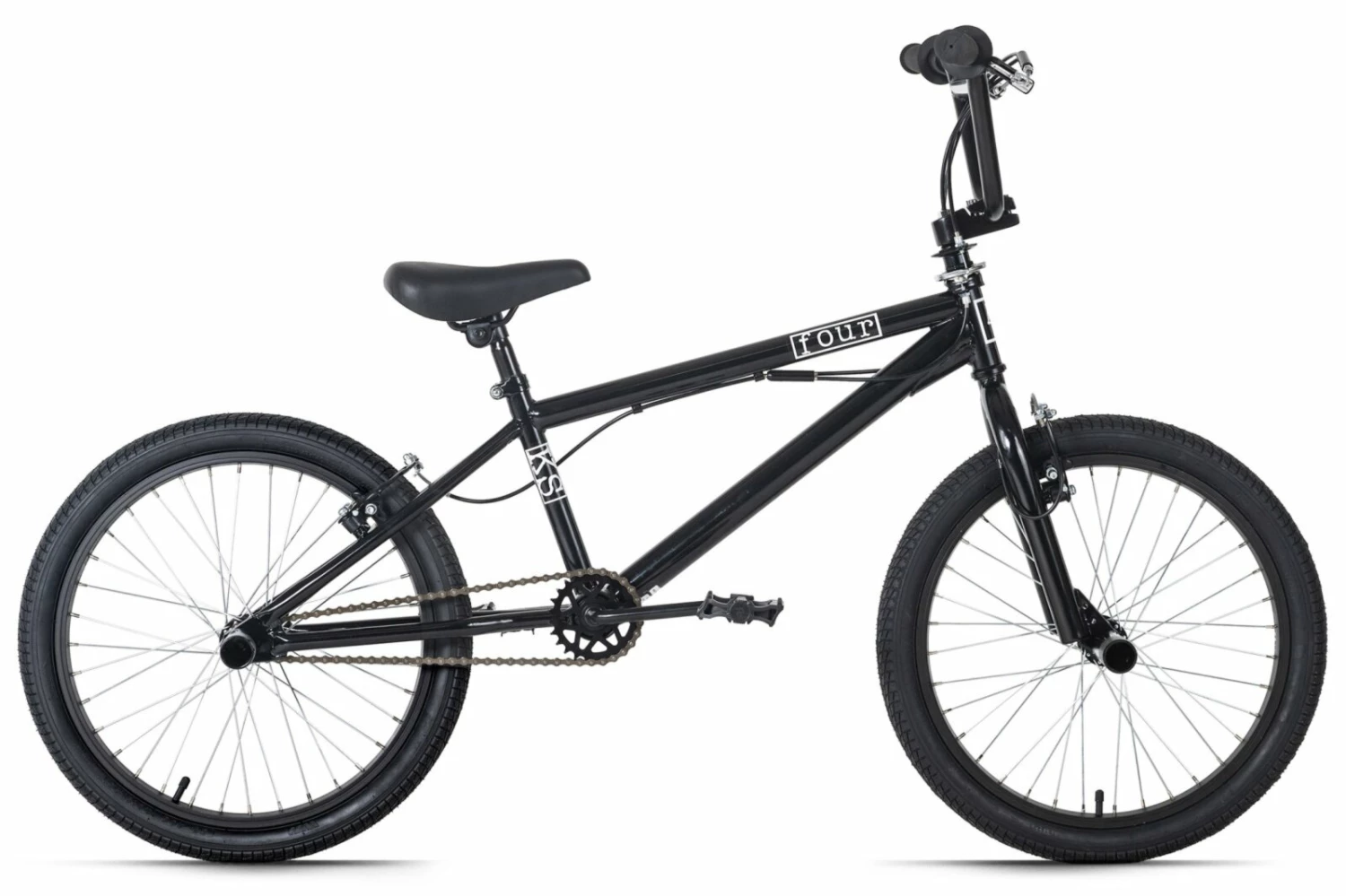 KS Cycling BMX-Bike Freestyle 20'' FOUR - schwarz 1 KS Cycling BMX-Bike Freestyle 20'' FOUR - schwarz