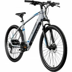 Zündapp Elektro Mountainbike 29" Z808 - silber-blau - 48 cm