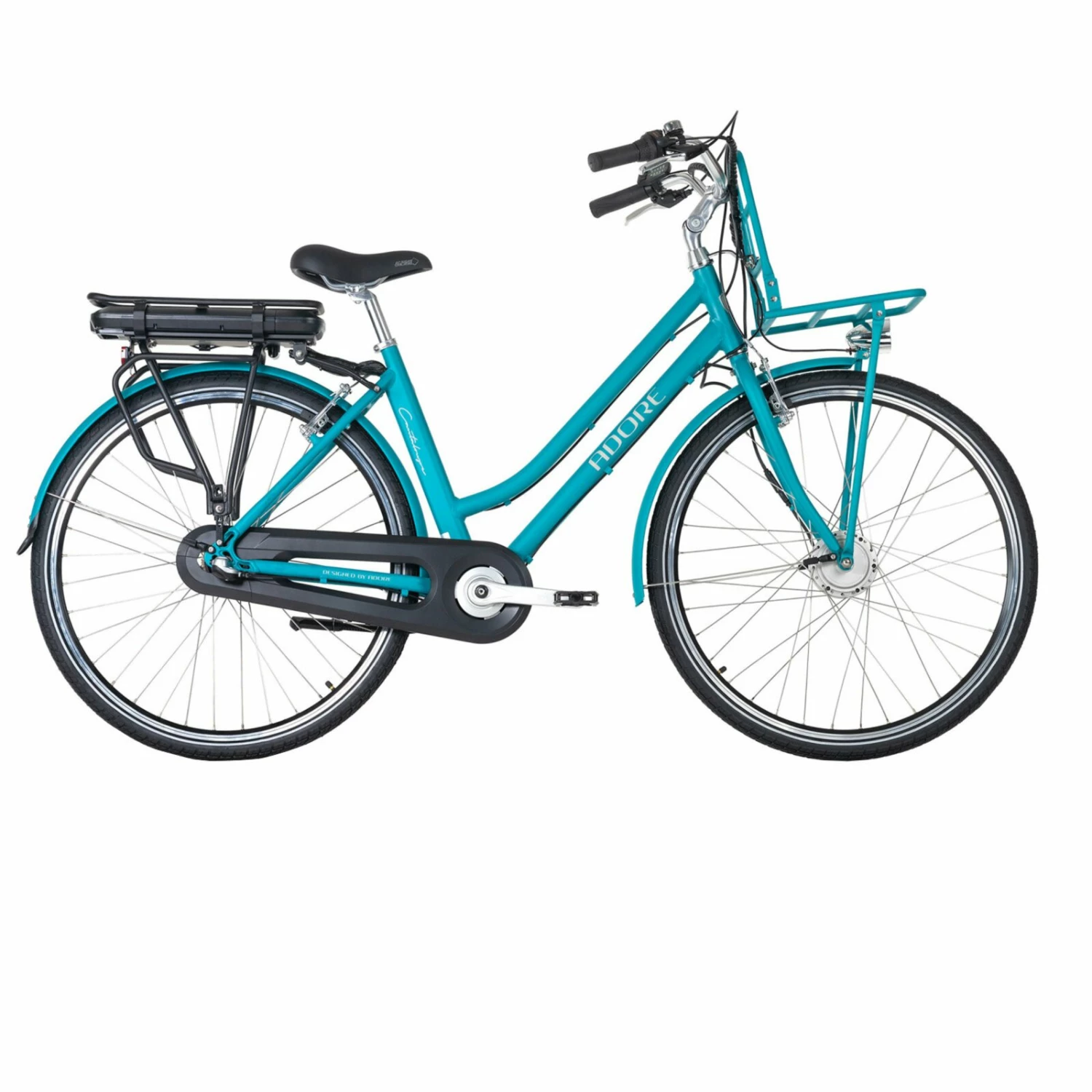 Adore E-Bike City 28'' CANTALOUPE - blau - Rahmenhöhe 49 cm 1 Adore E-Bike City 28'' CANTALOUPE - blau - Rahmenhöhe 49 cm