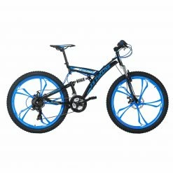 KS Cycling Mountainbike FULLY 26'' TOPSPIN - schwarz-blau - RH 46 cm