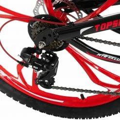KS Cycling Mountainbike FULLY 26'' TOPSPIN - schwarz-rot - RH 46 cm -Baumarkt Verkaufsgeschäft 9005380500 03 1600Wx1600H