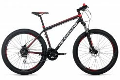 KS Cycling Mountainbike Hardtail 27,5'' Plus XCEED - schwarz-rot - 50 cm RH