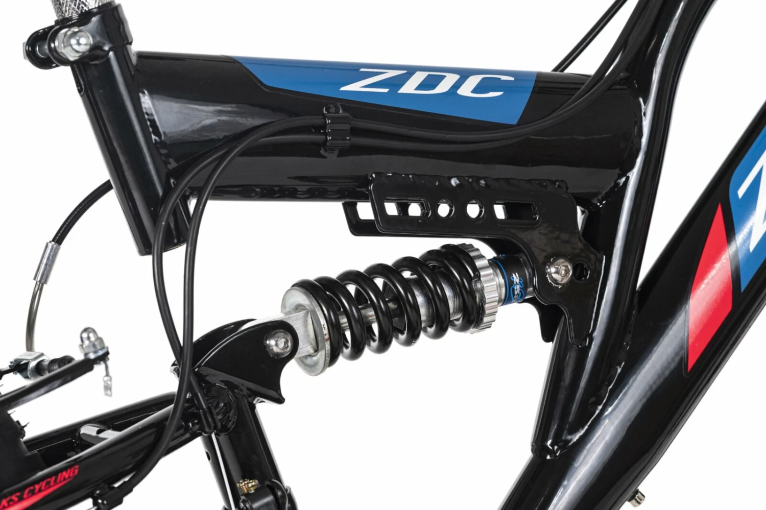 KS Cycling Kinder-Mountainbike FULLY ATB 24'' ZODIAC - schwarz-rot - 38 cm Rahmenhöhe 4 KS Cycling Kinder-Mountainbike FULLY ATB 24'' ZODIAC - schwarz-rot - 38 cm Rahmenhöhe – Bild 4