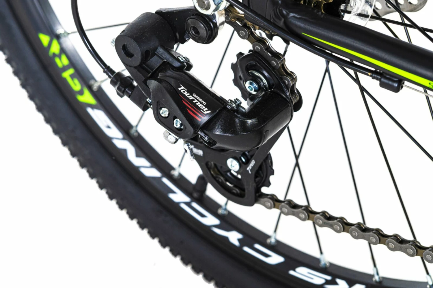 KS Cycling Gravelbike Rennrad Xceed 24'' - schwarz-grün - 36 cm Rahmenhöhe 3 KS Cycling Gravelbike Rennrad Xceed 24'' - schwarz-grün - 36 cm Rahmenhöhe – Bild 3