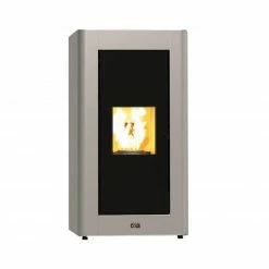 Pelletofen ROCK - schwarz-perla - wasserführend - WLAN - 15,63 kW